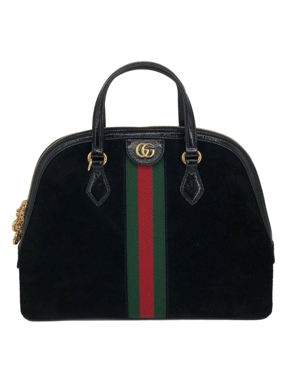 Gucci Ophidia Sherry Line Medium Bag Black